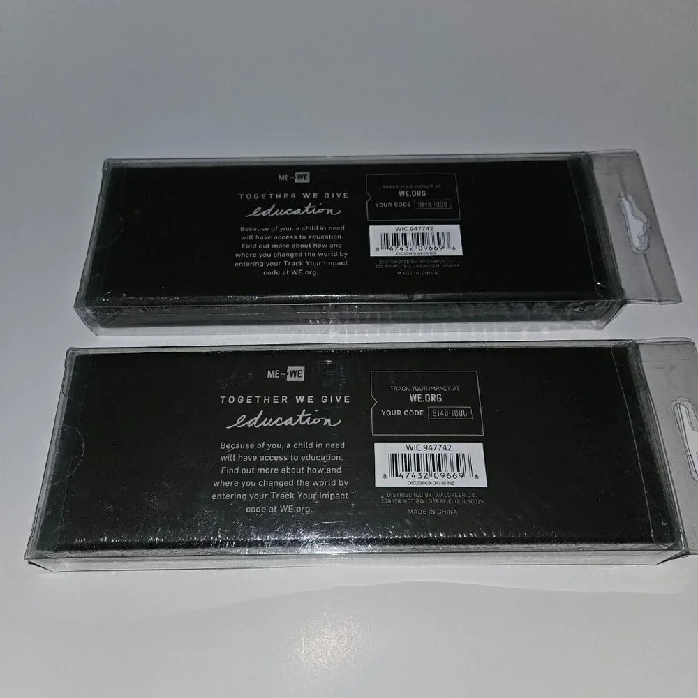 NEW 2 Be The Change You Want To See Note Pads (3 Designs) Me To We Green
